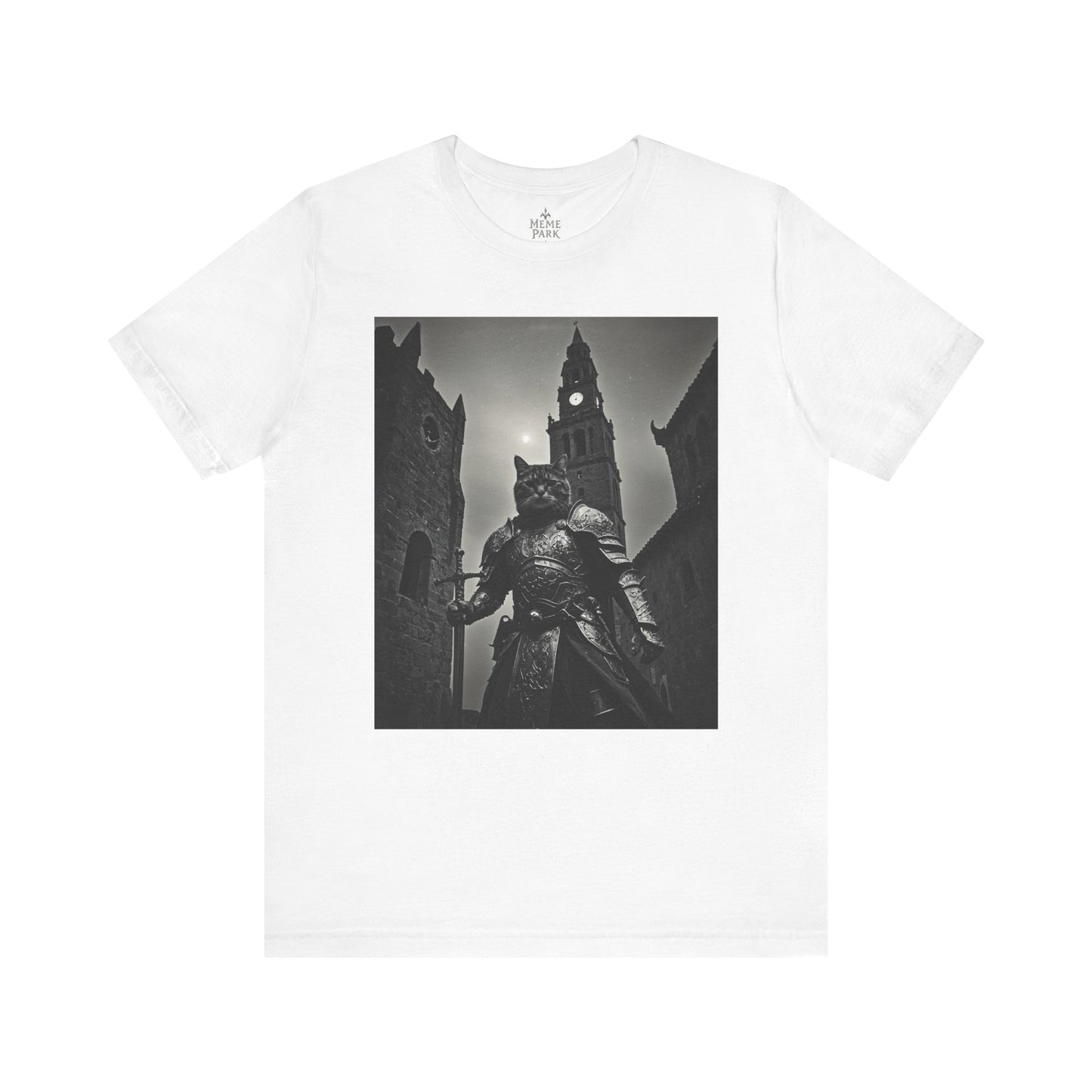 Knight's Valor Unisex Tee - Warrior Shirt, Fantasy Fan Gift, Medieval Style Apparel, Unique Adventure Wear, Gift for Geeks