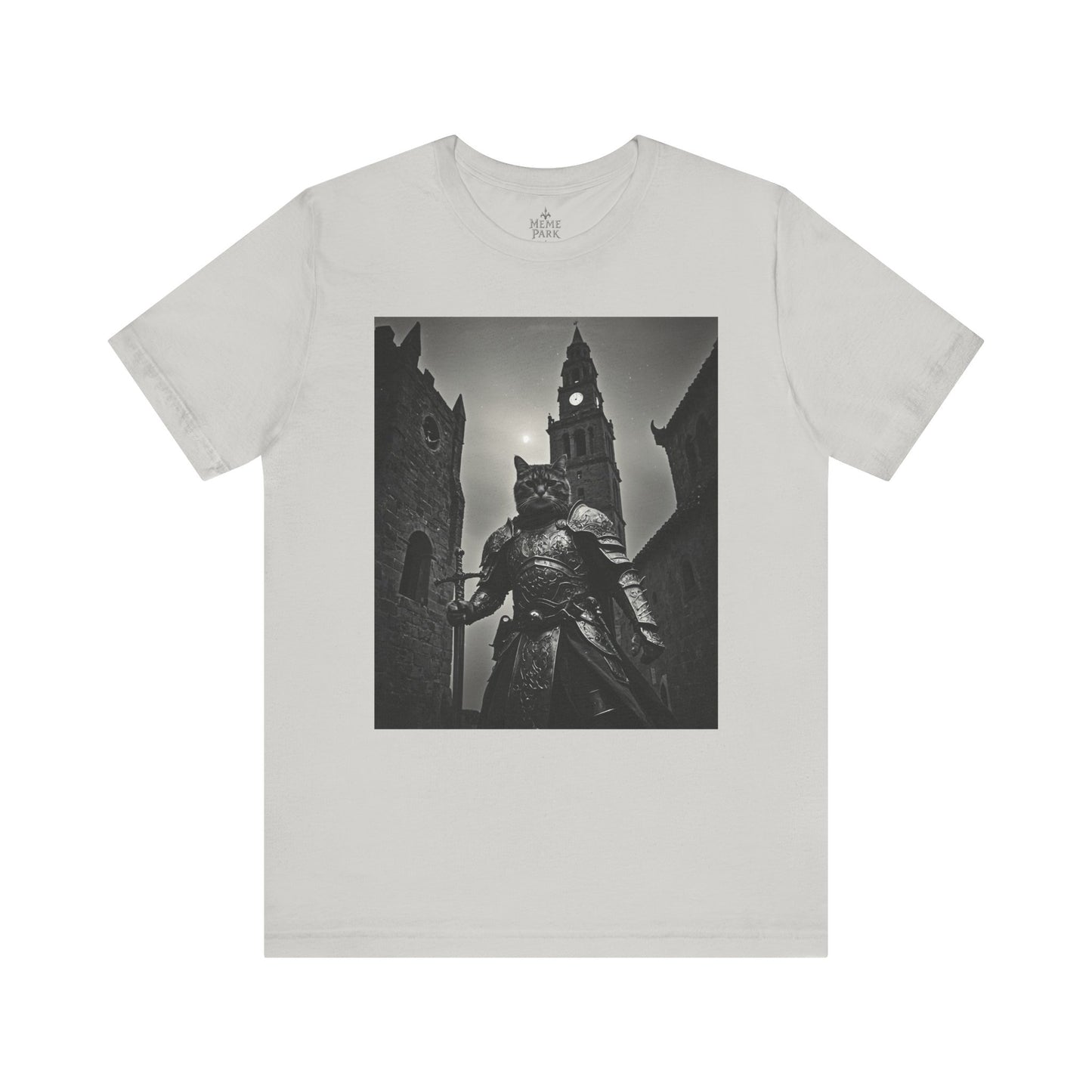 Knight's Valor Unisex Tee - Warrior Shirt, Fantasy Fan Gift, Medieval Style Apparel, Unique Adventure Wear, Gift for Geeks