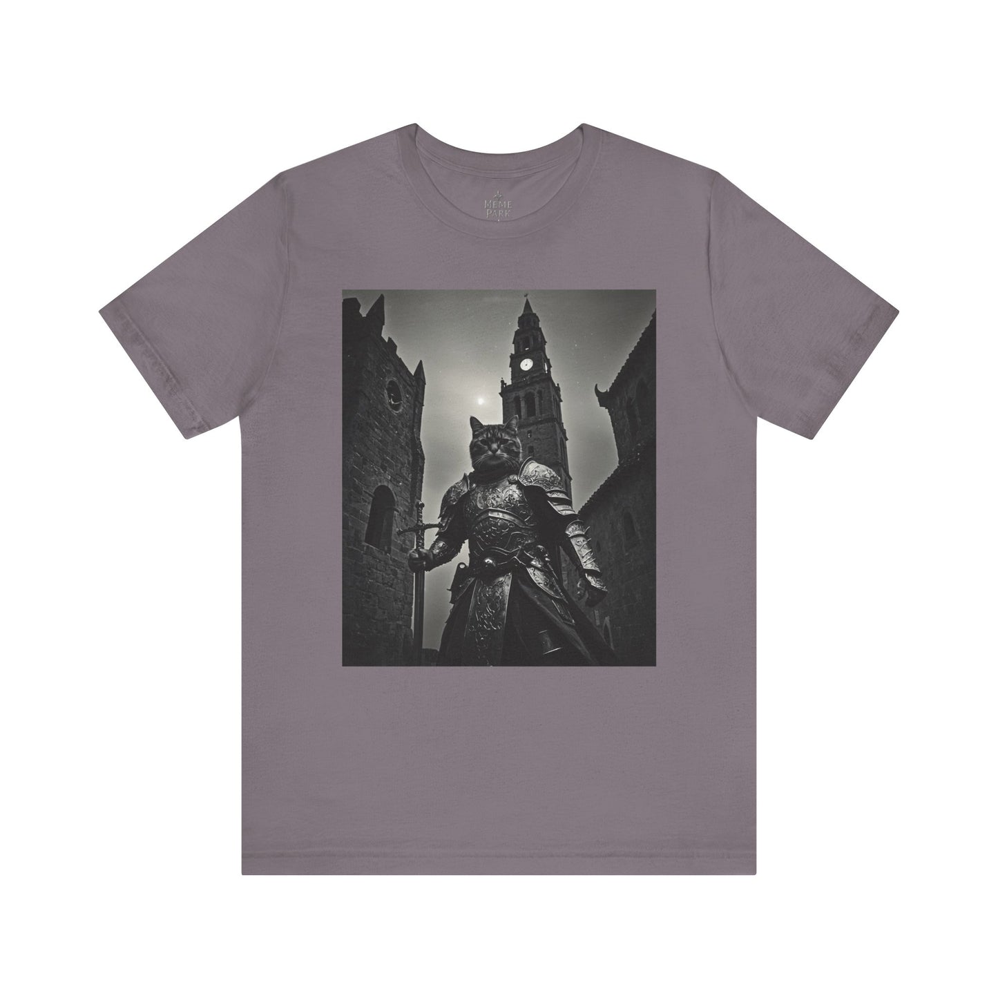 Knight's Valor Unisex Tee - Warrior Shirt, Fantasy Fan Gift, Medieval Style Apparel, Unique Adventure Wear, Gift for Geeks