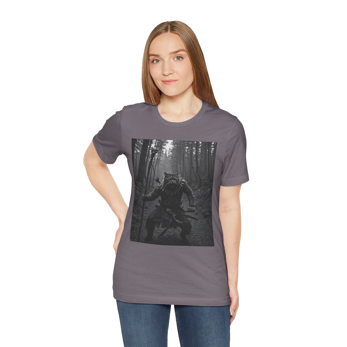 Cat Shaman Graphic Tee | Unisex Shirt for Cosplay, Gaming, Gifts, Outdoor Adventures, Halloween Costume