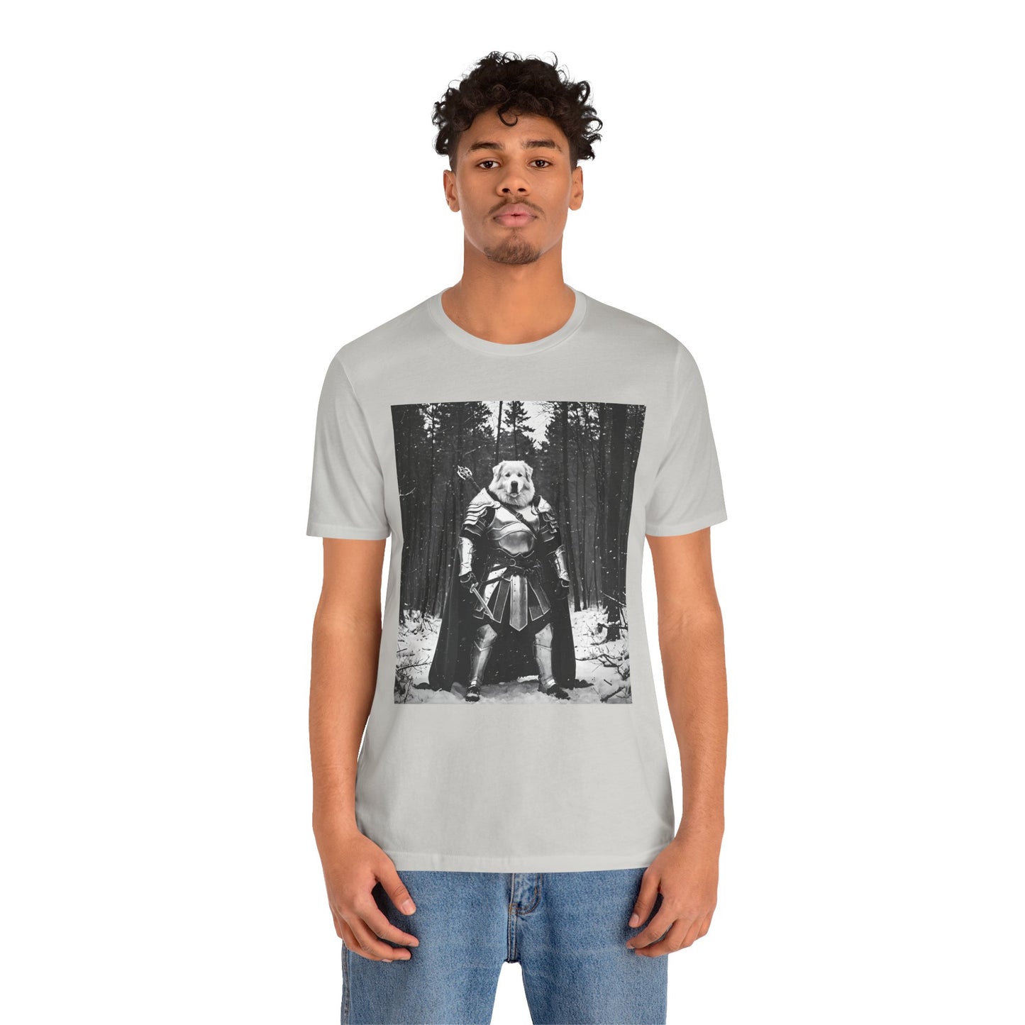 Dog Warrior, Animal-Themed Shirt, Funny Pet Owner Gift, Casual Everyday Wear, Unique Pet Apparel