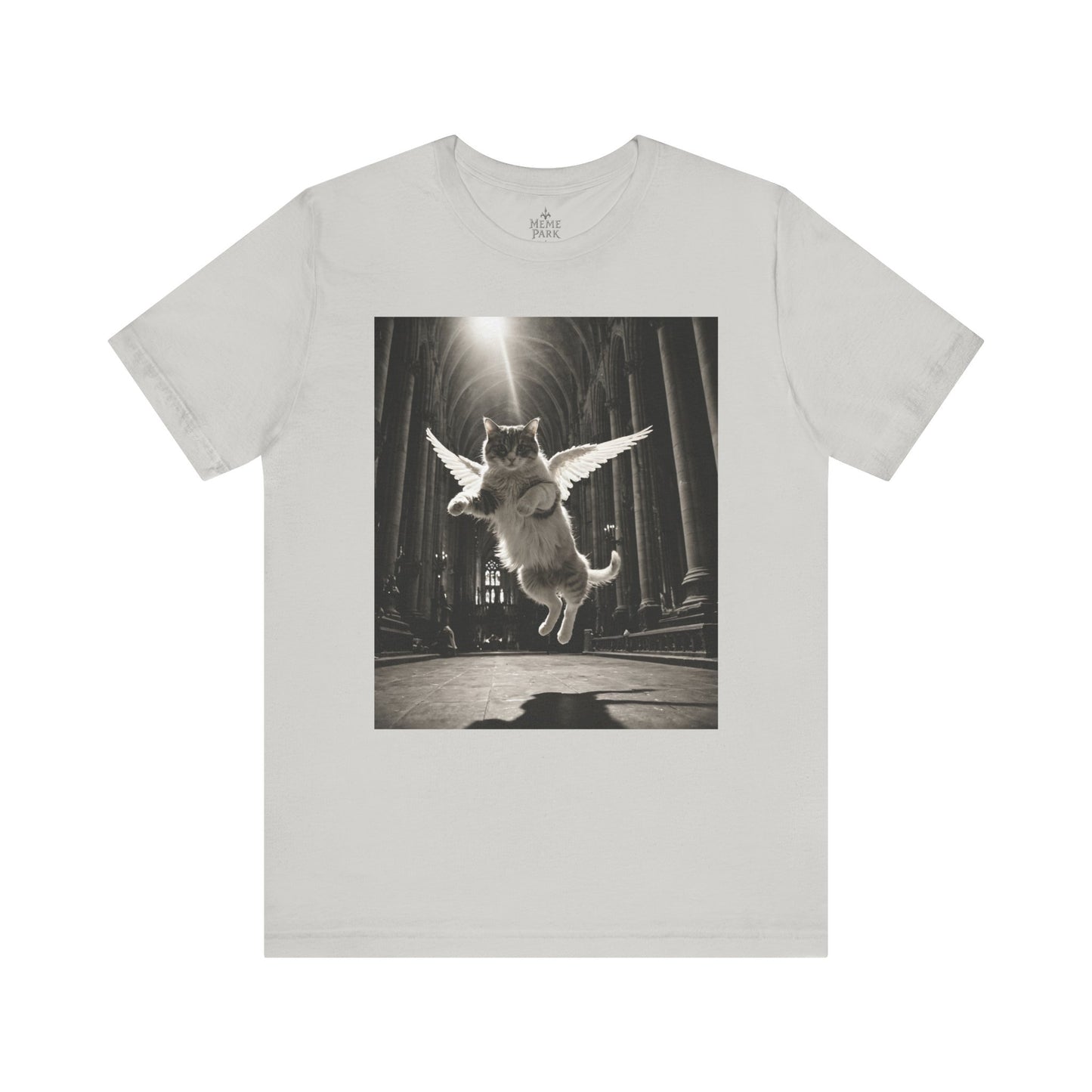 Angel Cat Graphic Tee - Cute Animal Lover Gift, Unisex T-Shirt for Cat Lovers, Funny Pet Shirt, Unique Gift for Birthdays, Casual Wear