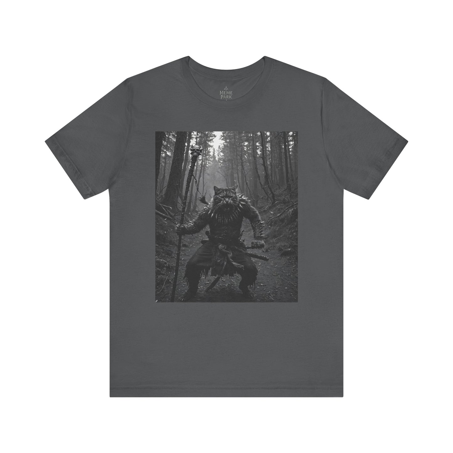 Cat Shaman Graphic Tee | Unisex Shirt for Cosplay, Gaming, Gifts, Outdoor Adventures, Halloween Costume