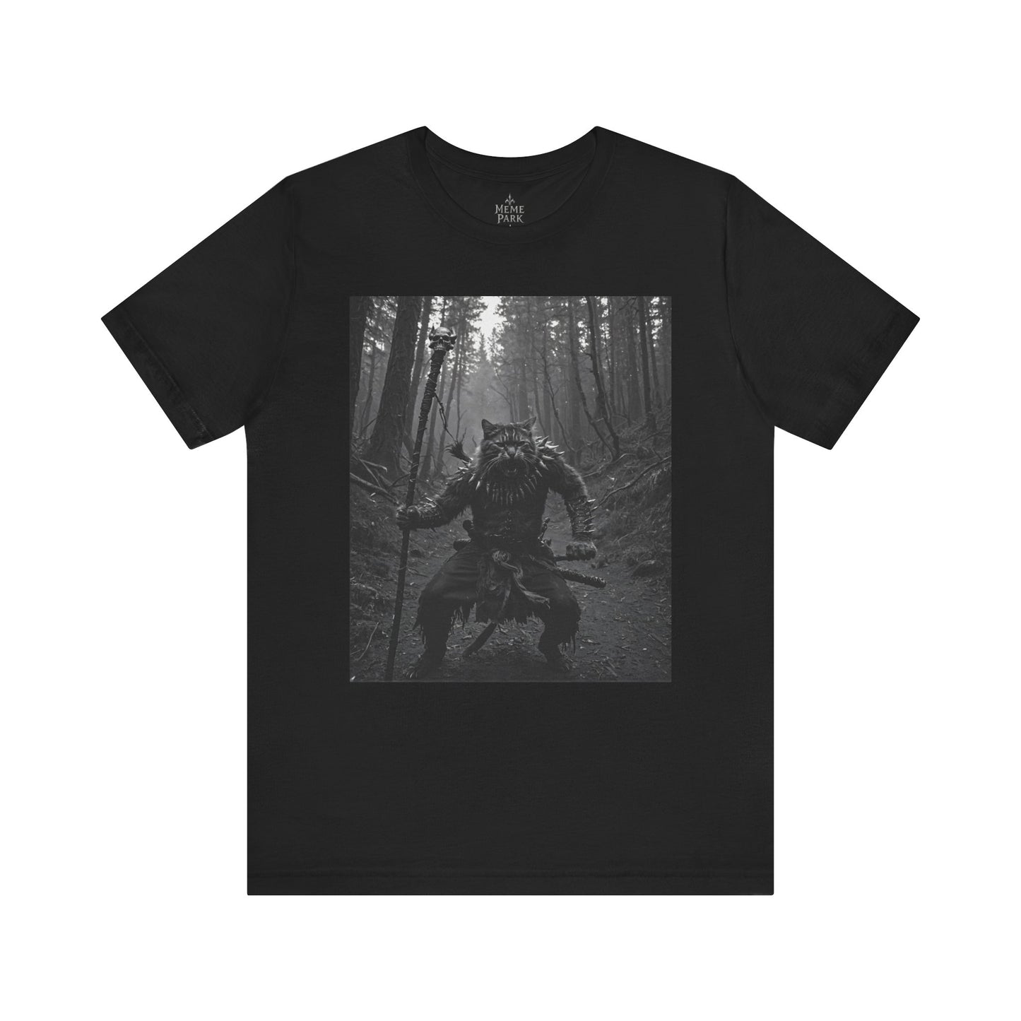 Cat Shaman Graphic Tee | Unisex Shirt for Cosplay, Gaming, Gifts, Outdoor Adventures, Halloween Costume