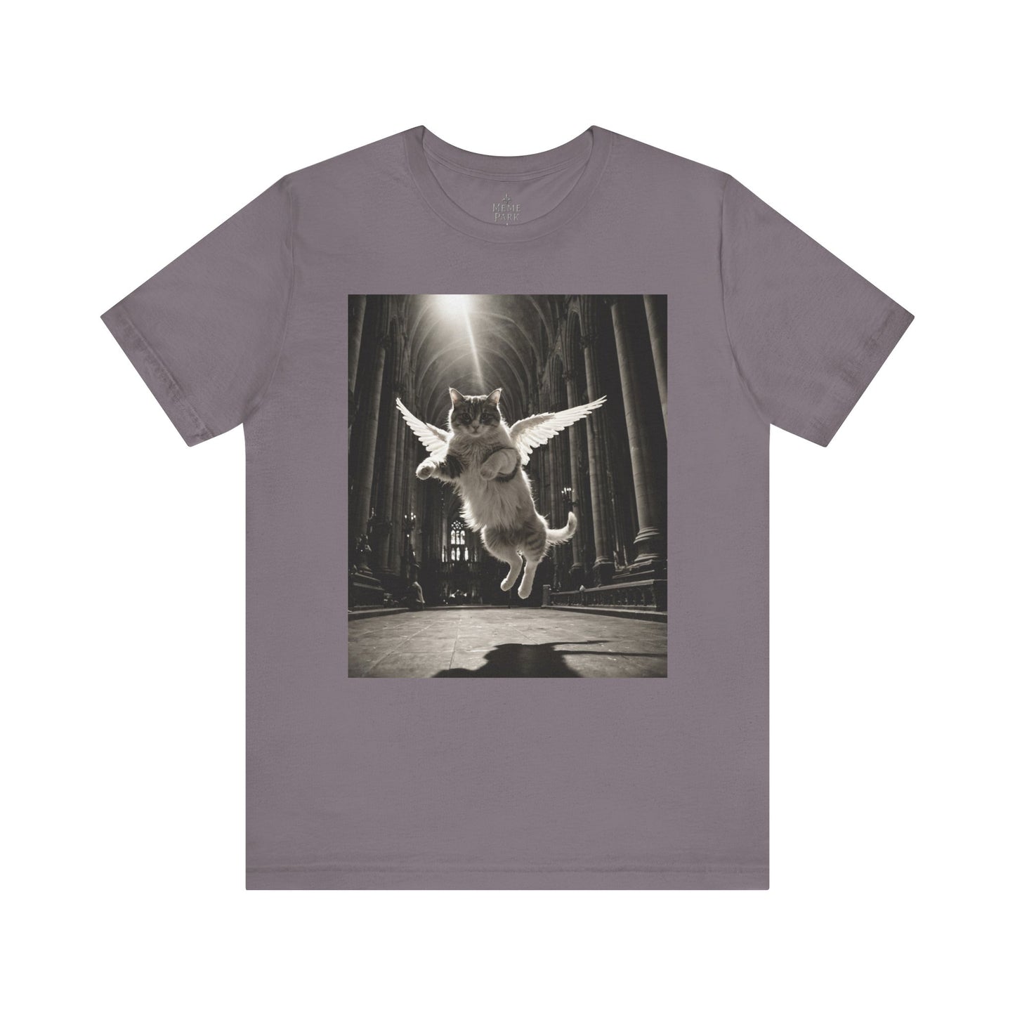 Angel Cat Graphic Tee - Cute Animal Lover Gift, Unisex T-Shirt for Cat Lovers, Funny Pet Shirt, Unique Gift for Birthdays, Casual Wear