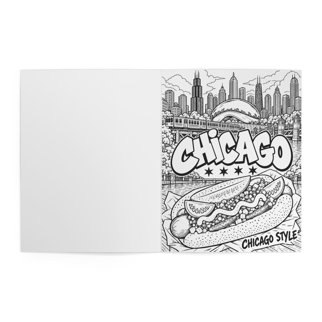 Hot Dog Road Trip Coloring Book