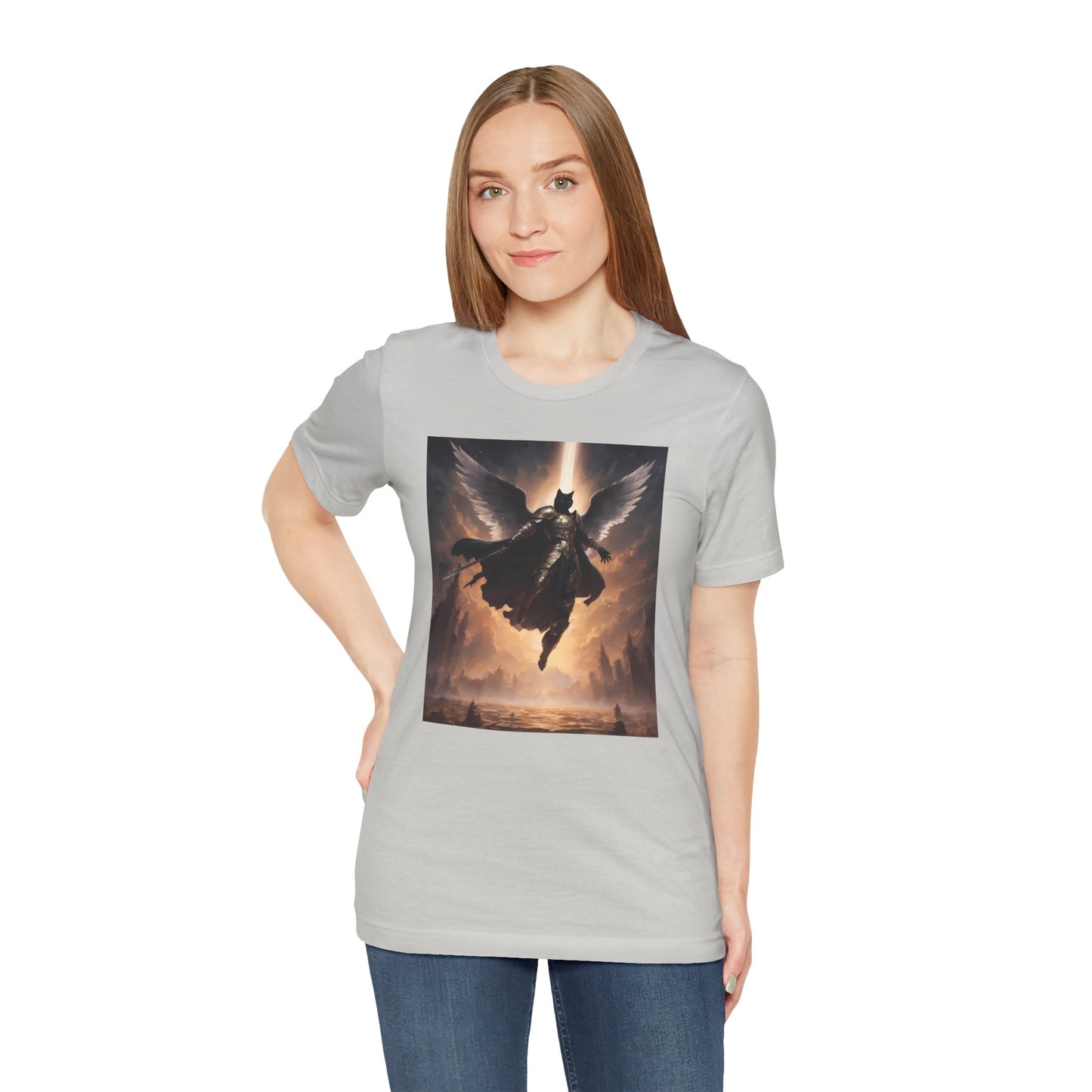 Epic Guardian Angel T-Shirt, Unisex Tee, Spiritual Shirt, Casual Wear, Gift for Fans, Inspirational Apparel